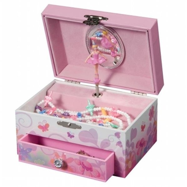 Mele & Co. Mele & Co. 00800S10M Ashley Girls Musical Ballerina Fairy and Flowers Jewelry Box 00800S10M